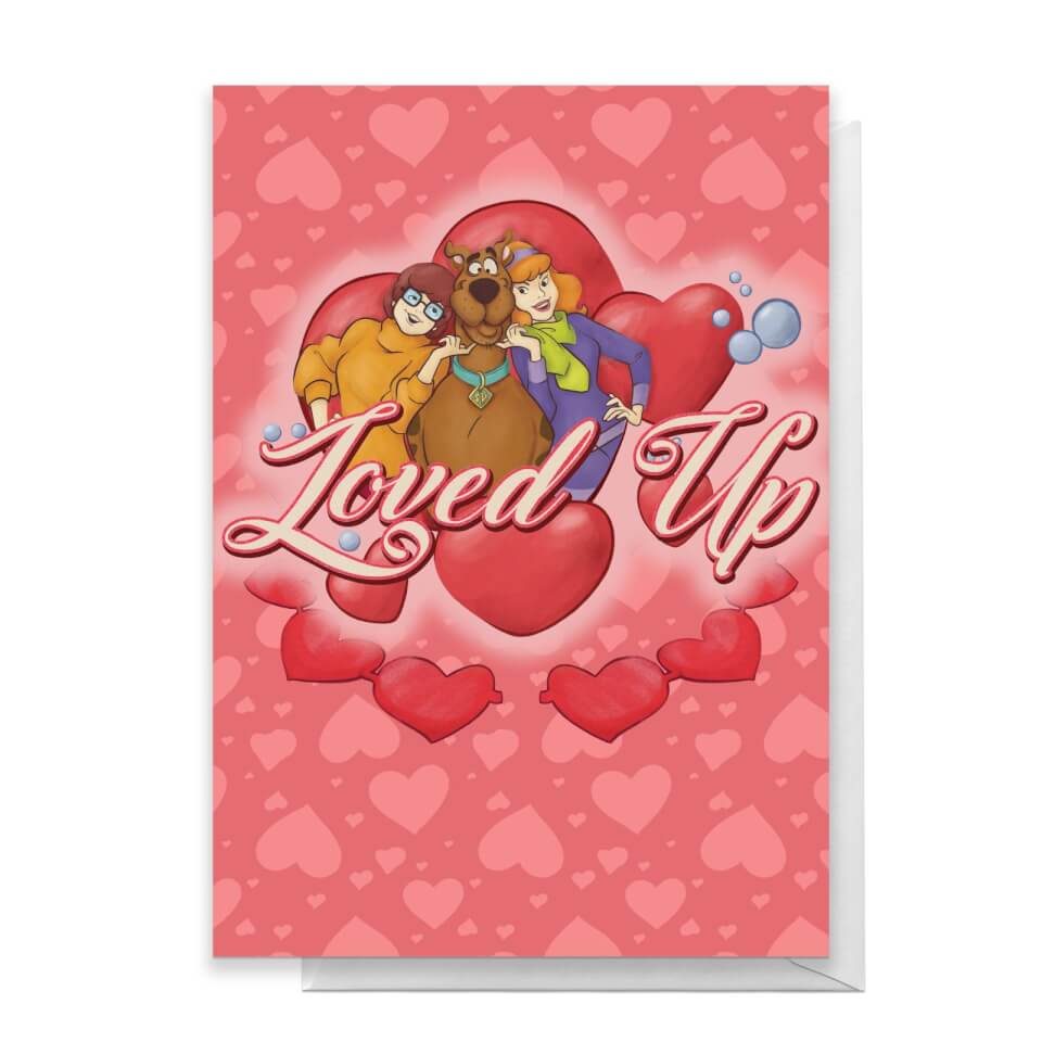 Scooby Doo Valentines Loved Up Greetings Card Homeware ...