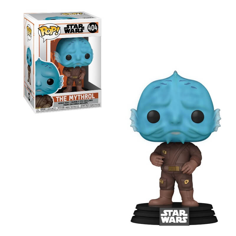 Boxed with ExcTEK Protector Mythrol #404 The Mandalorian Pop