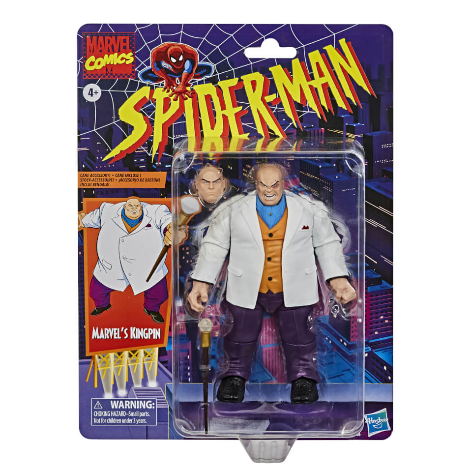 Hasbro Marvel Legends 6 Inch Marvel S Spider Man Kingpin Vintage