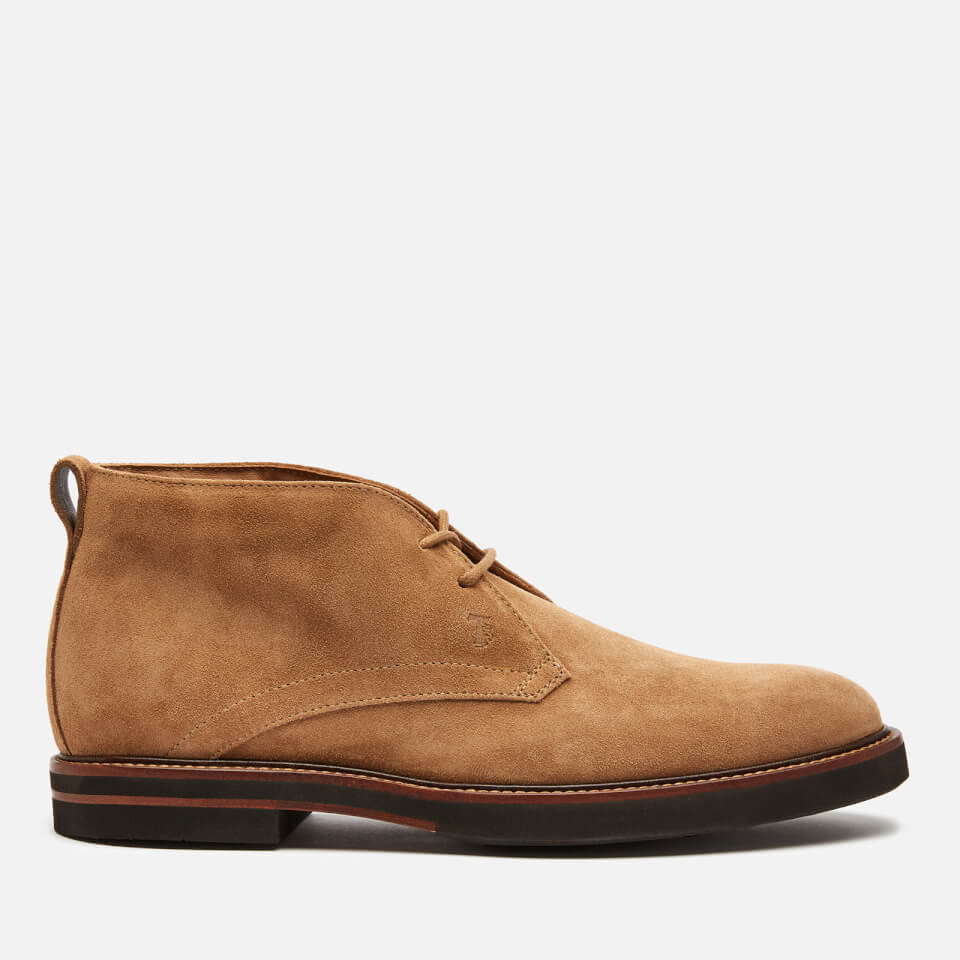Tod's Men's Light Casual Suede Desert Boots - Cookie - Free UK Delivery ...