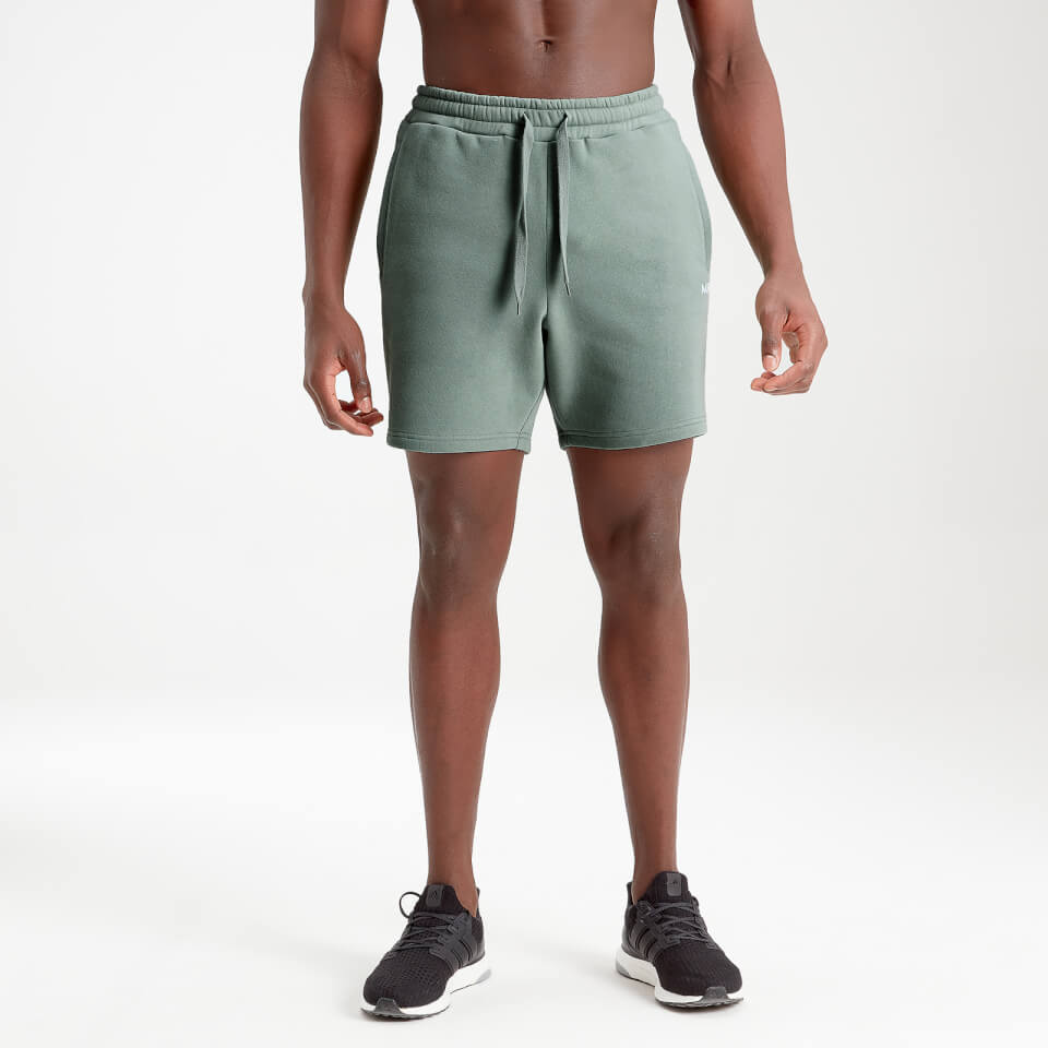 MP Men's Essential Sweat Shorts Washed Green MYPROTEIN™