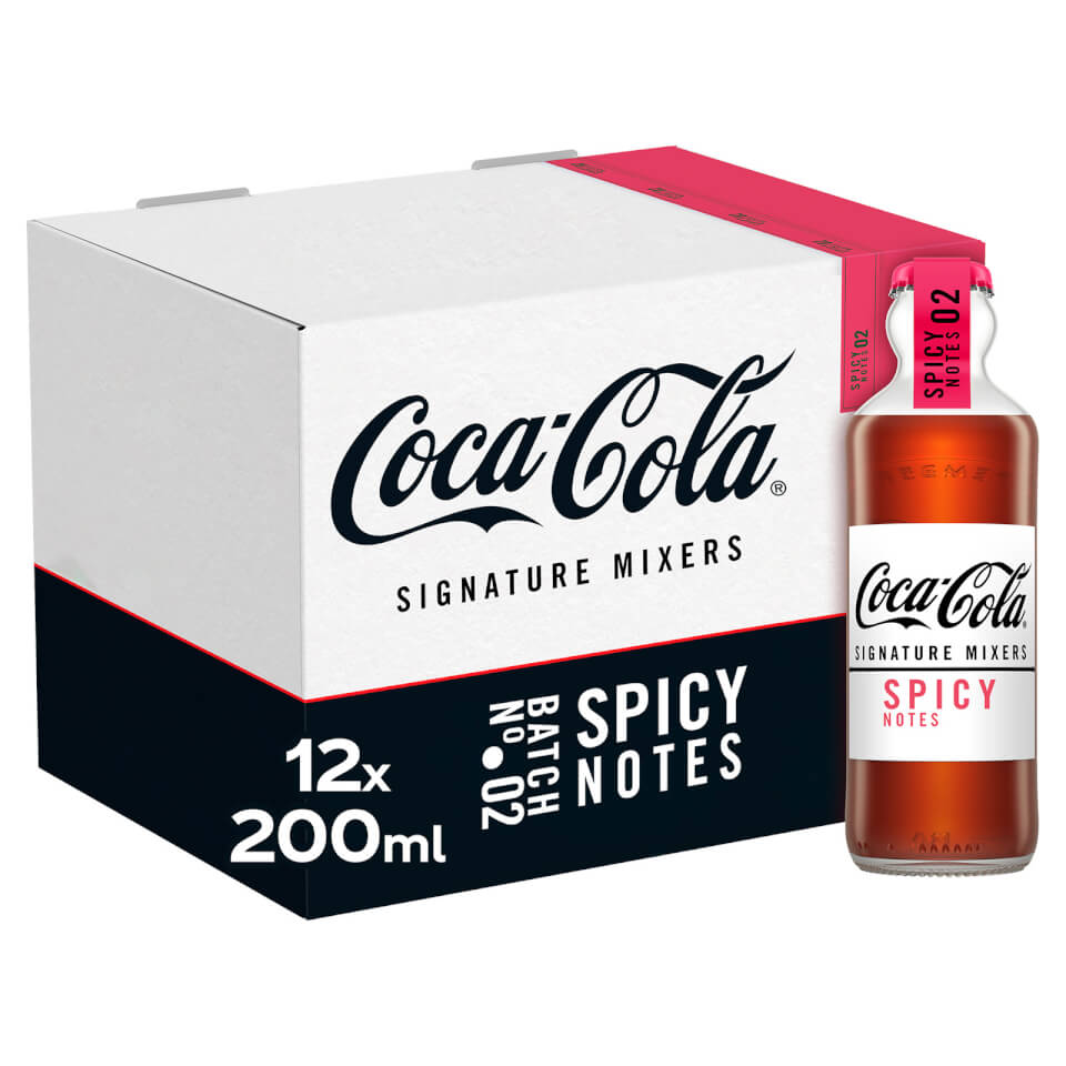 CocaCola Signature Mixers Spicy 12 x 200ml Your CocaCola UK
