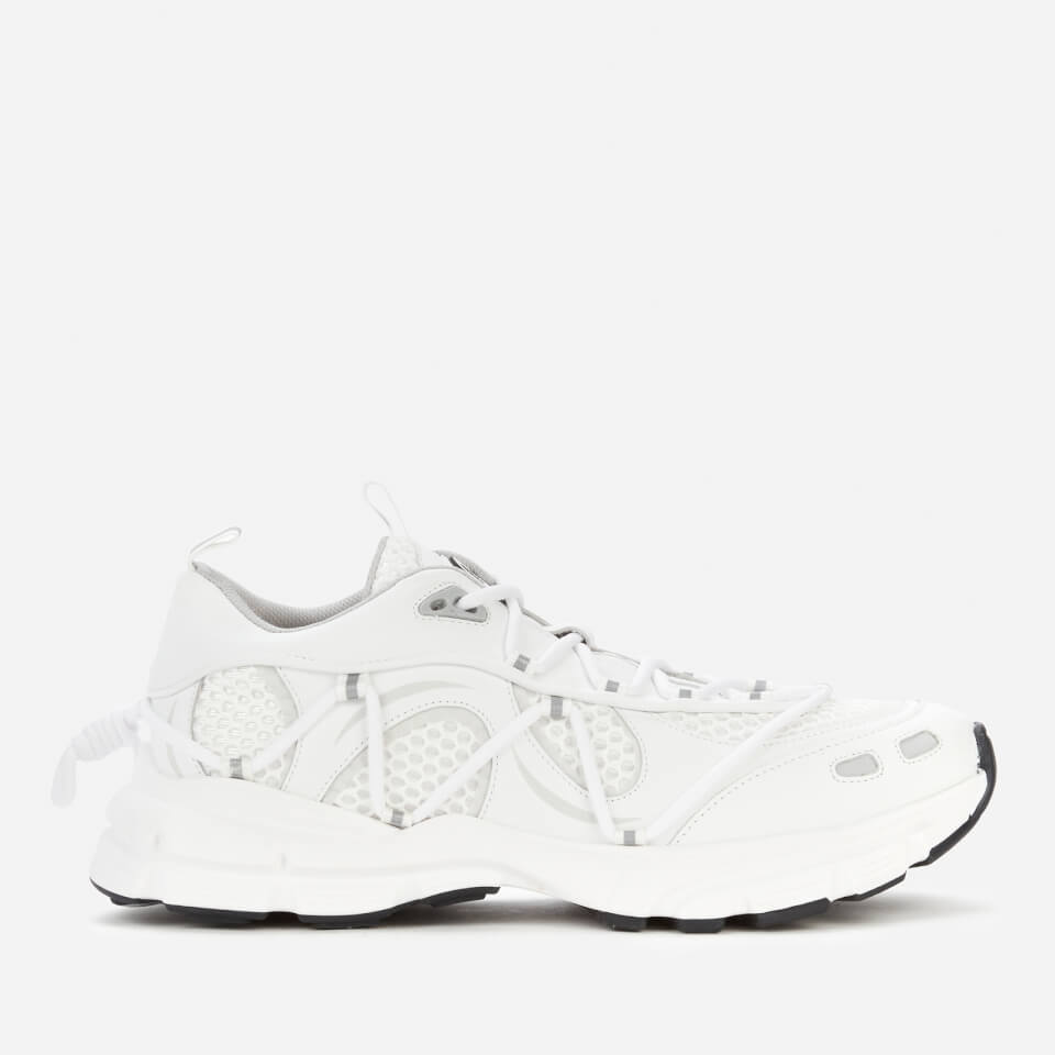 axel arigato marathon runner white brown