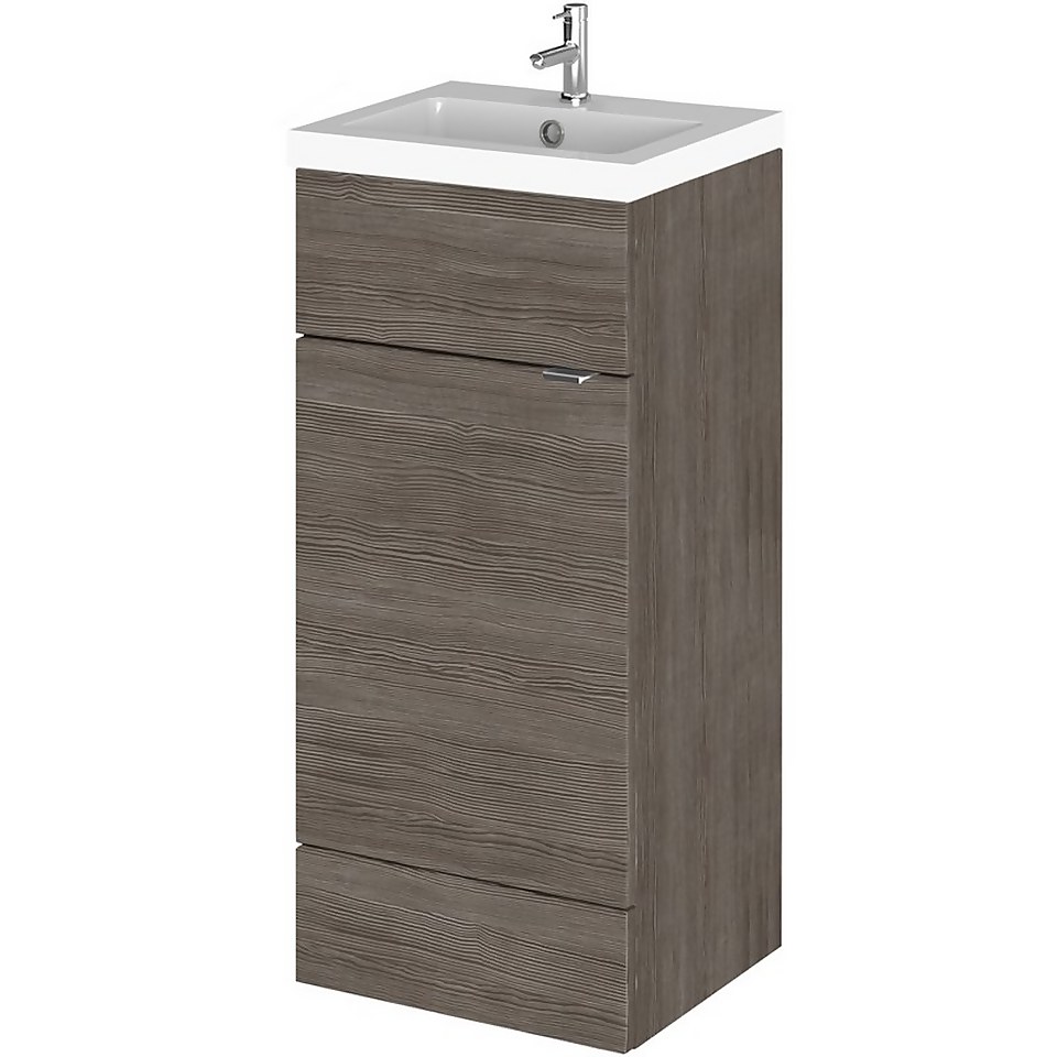 Balterley Dynamic 400mm Vanity Unit with Basin Grey Avola Homebase