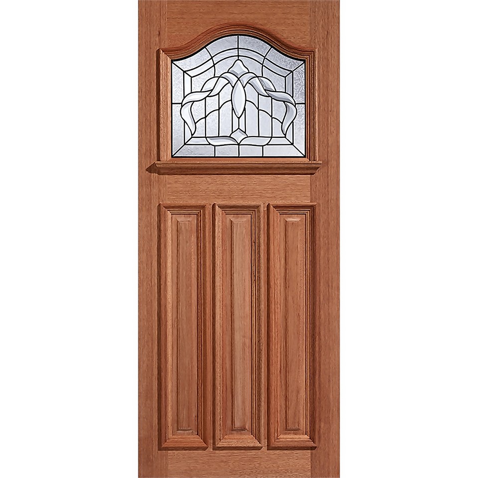 Estate Crown Hardwood Glazed Exterior Door 2032 x 813