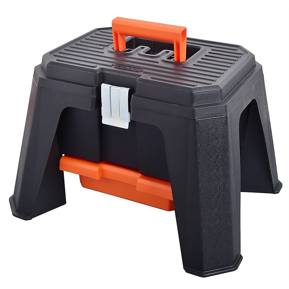 Tactix Storage Step Stool Homebase   12882519 1284843369897578 