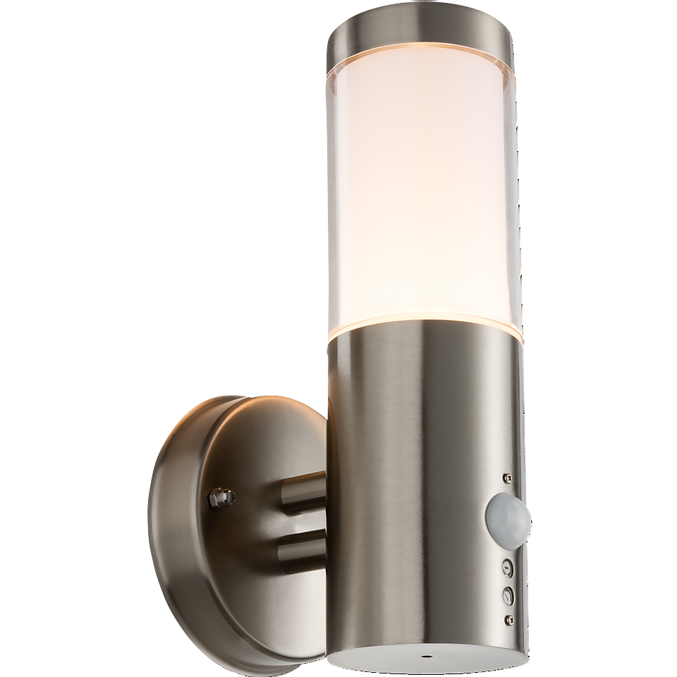 Madrid External Wall Light with PIR Homebase
