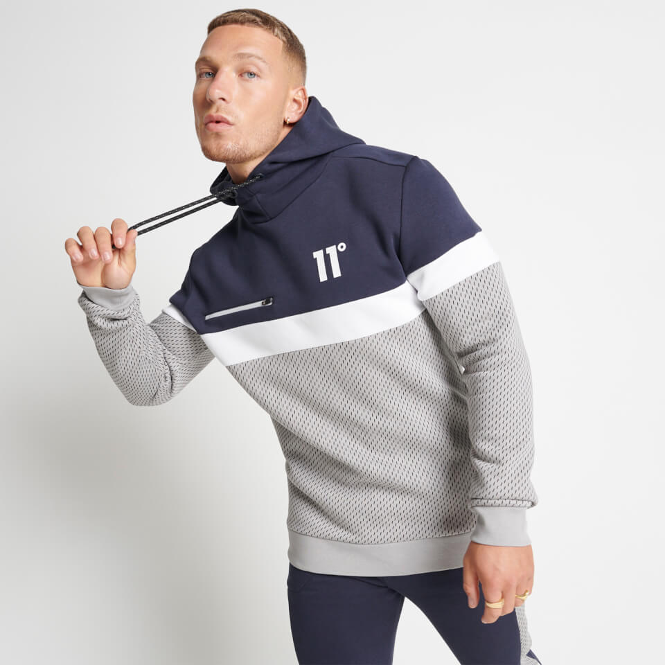11 degrees reflective hoodie