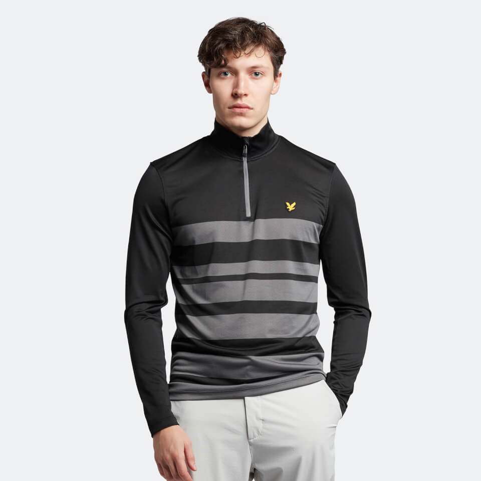 Lightweight Wide Stripe Midlayer | Men 