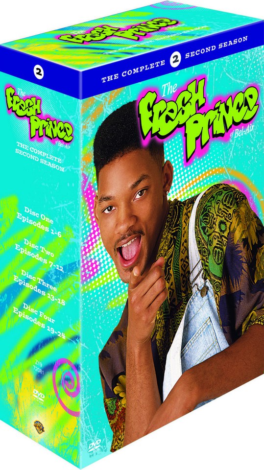The Fresh Prince Of Bel Air Season 2 Dvd Zavvi Uk