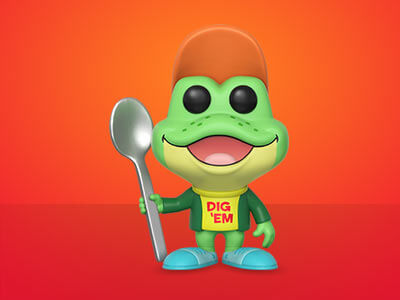 frog pop figure