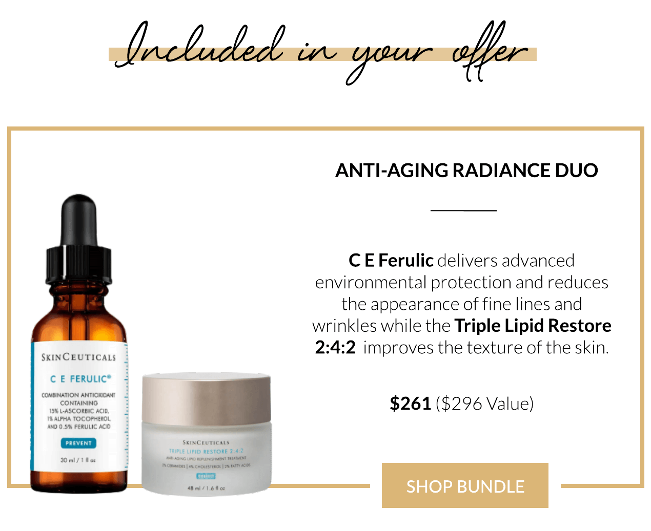 SkinCeuticals Anti-Aging Radiance Duo (Worth $296.00)