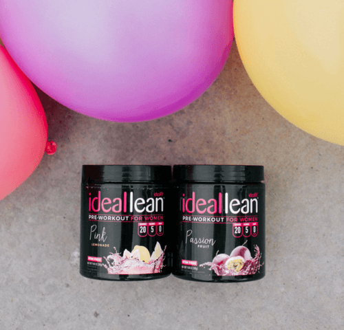 Tubs of stim-free pre-workout