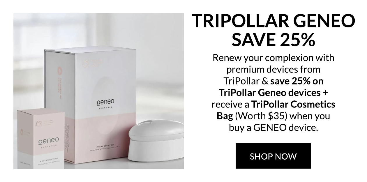Save 25% on TriPollar Geneo Devices