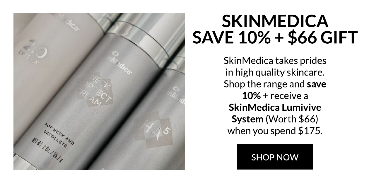 Save 10% + $66 Gift on SkinMedica