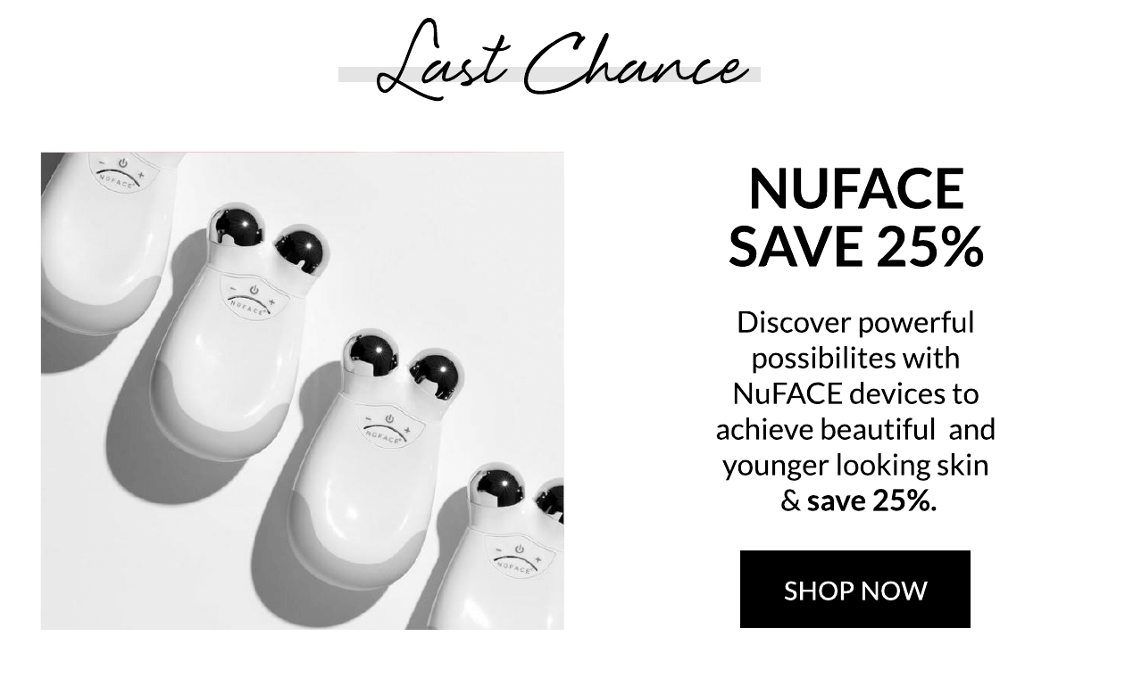 Save 25% on NuFACE