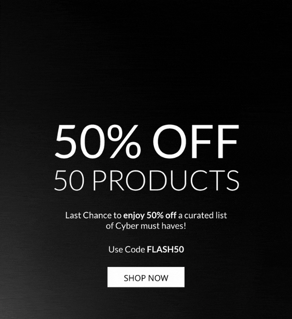 Last Chance to get 50% Off 50 products