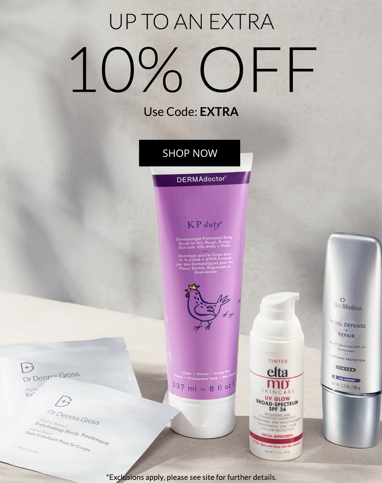 Up to an Extra 10% off
