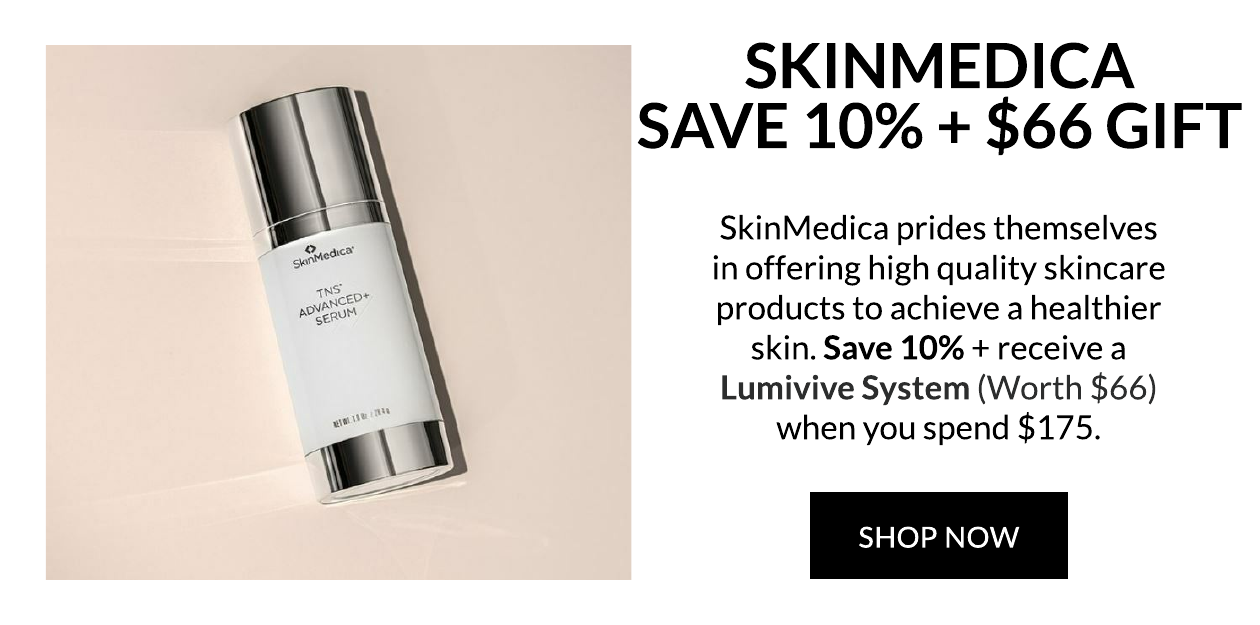 SkinMedica Save 10% + $66 GIFT