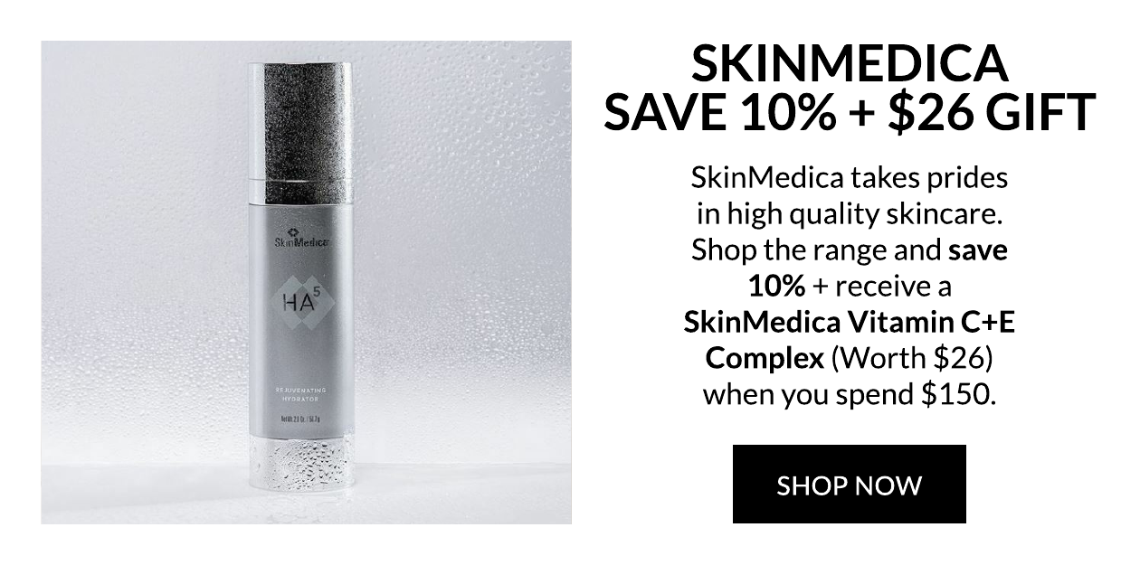 Save 10% + $26 Gift on SkinMedica