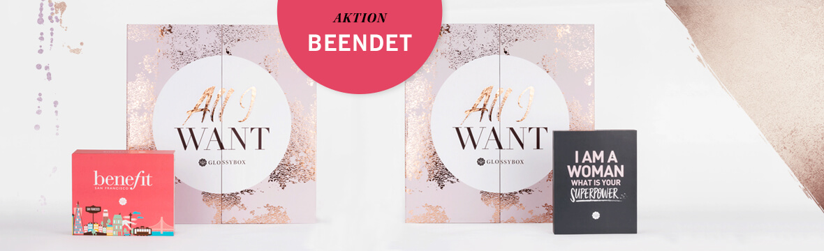 Die GLOSSYTwo Bundle exklusiv für GLOSSYBOX AbonnentInnen