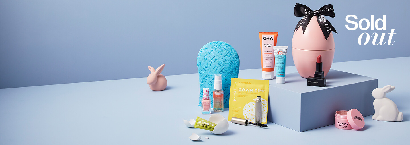 Easter Egg Limited Edition GLOSSYBOX with Golden Ticket