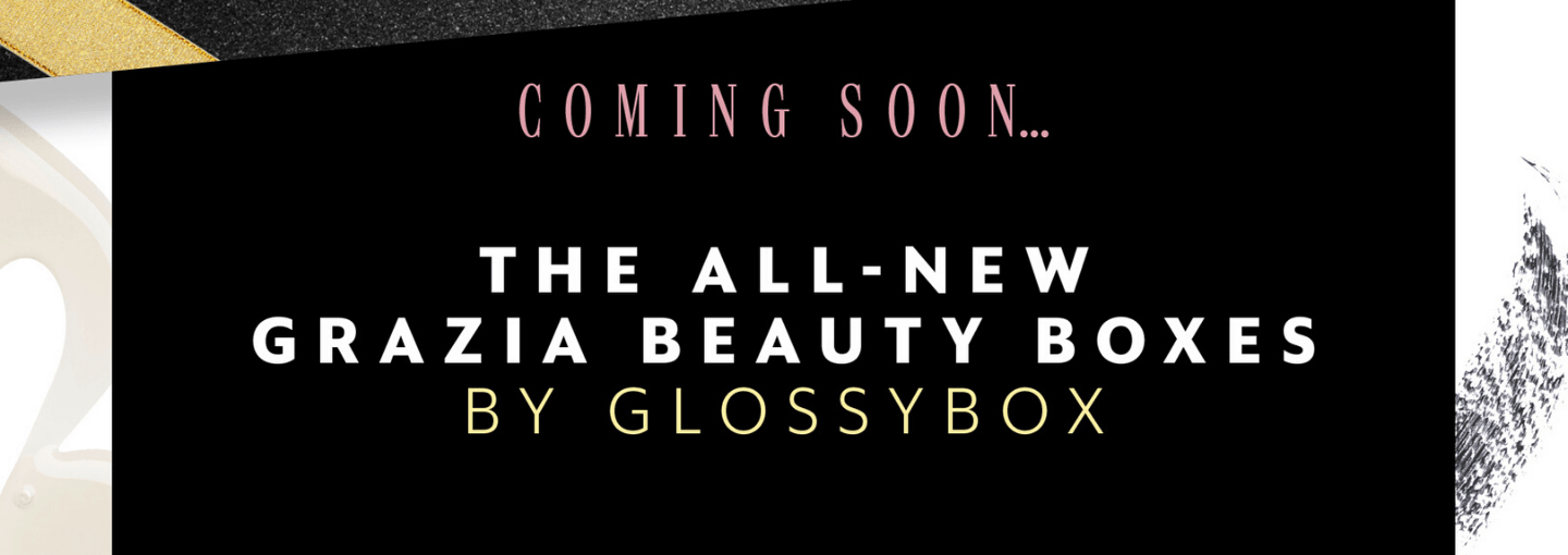 Grazia Limited Edition 2020 GLOSSYBOX Coming Soon