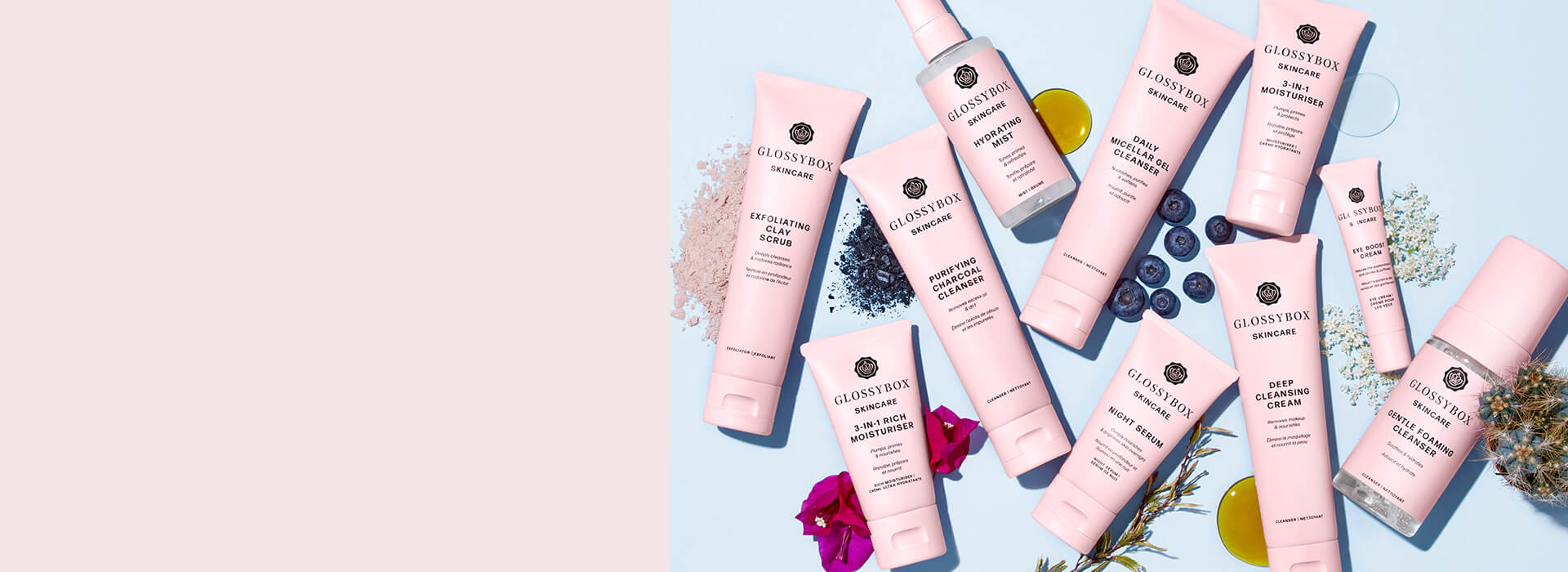 GLOSSYBOX Skincare Range