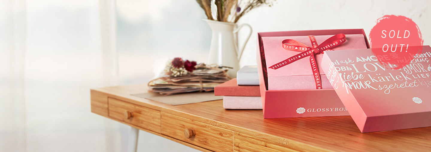 Wow! Februariboxen är nu helt slutsåld – men du kan självklart fortfarande bli en glossie du med. Köp vår ikoniskt rosa Glossybox med 30 % rabatt. Uppge kod: GLOSSYFEB