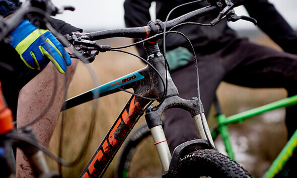 Riddick Mountain Bikes in action