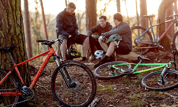Riddick Bikes in the Forest