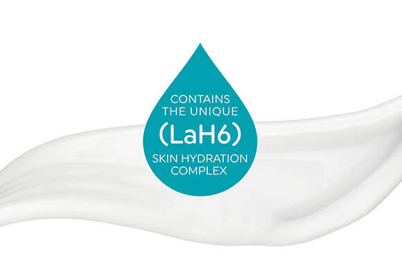 OUR UNIQUE ACTIVE INGREDIENT: LaH6 SKIN HYDRATION COMPLEX