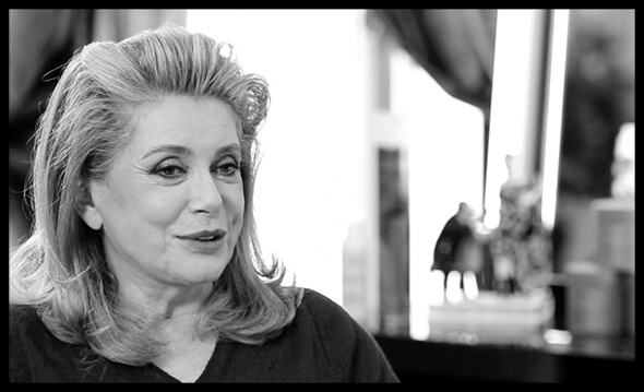 1995 <br> Ma rencontre avec Catherine Deneuve <br> et le monde du cinéma