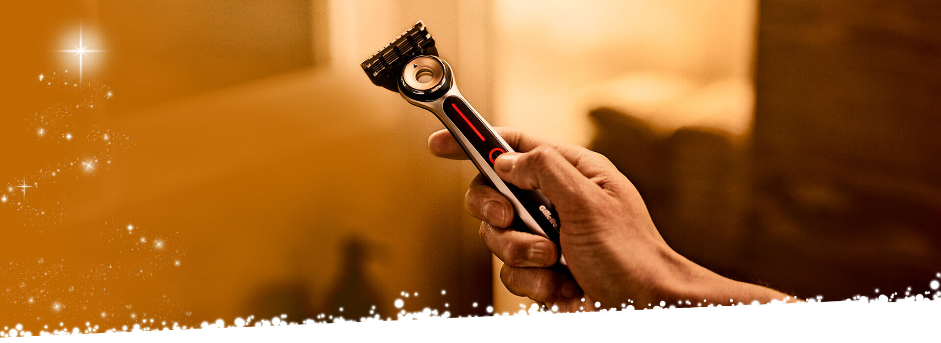 Weihnachten Gillette Heated Razor