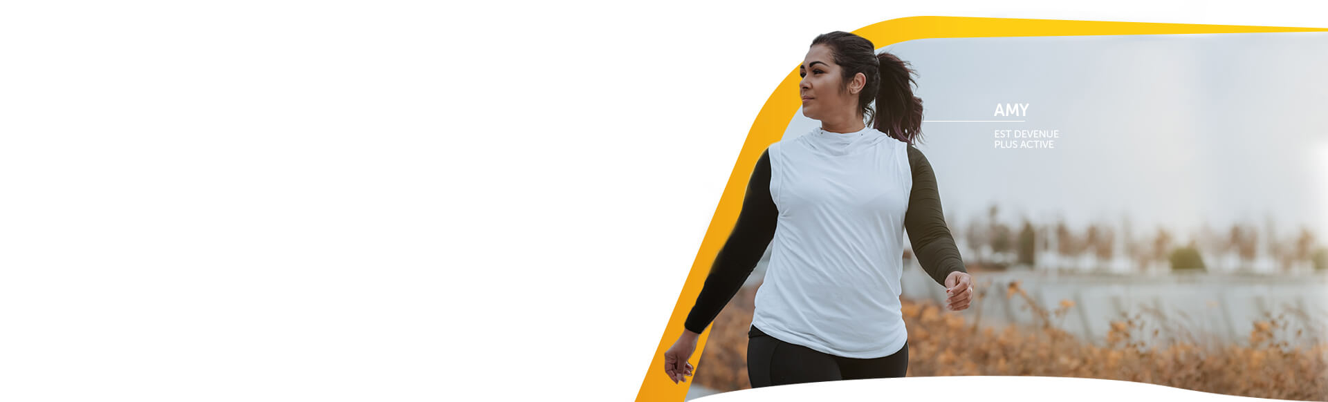 Image d'une femme de plus en plus active
