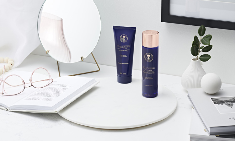95% agree their skin looks smoother | 87% agree their fine lines and wrinkles are visibly reduced+ | + When using Frankincense Intenseâ„¢ Hydrating Essence & Frankincense Intenseâ„¢ Age Defying Serum together. Based on a consumer trial with 60 women after 4 weeks.