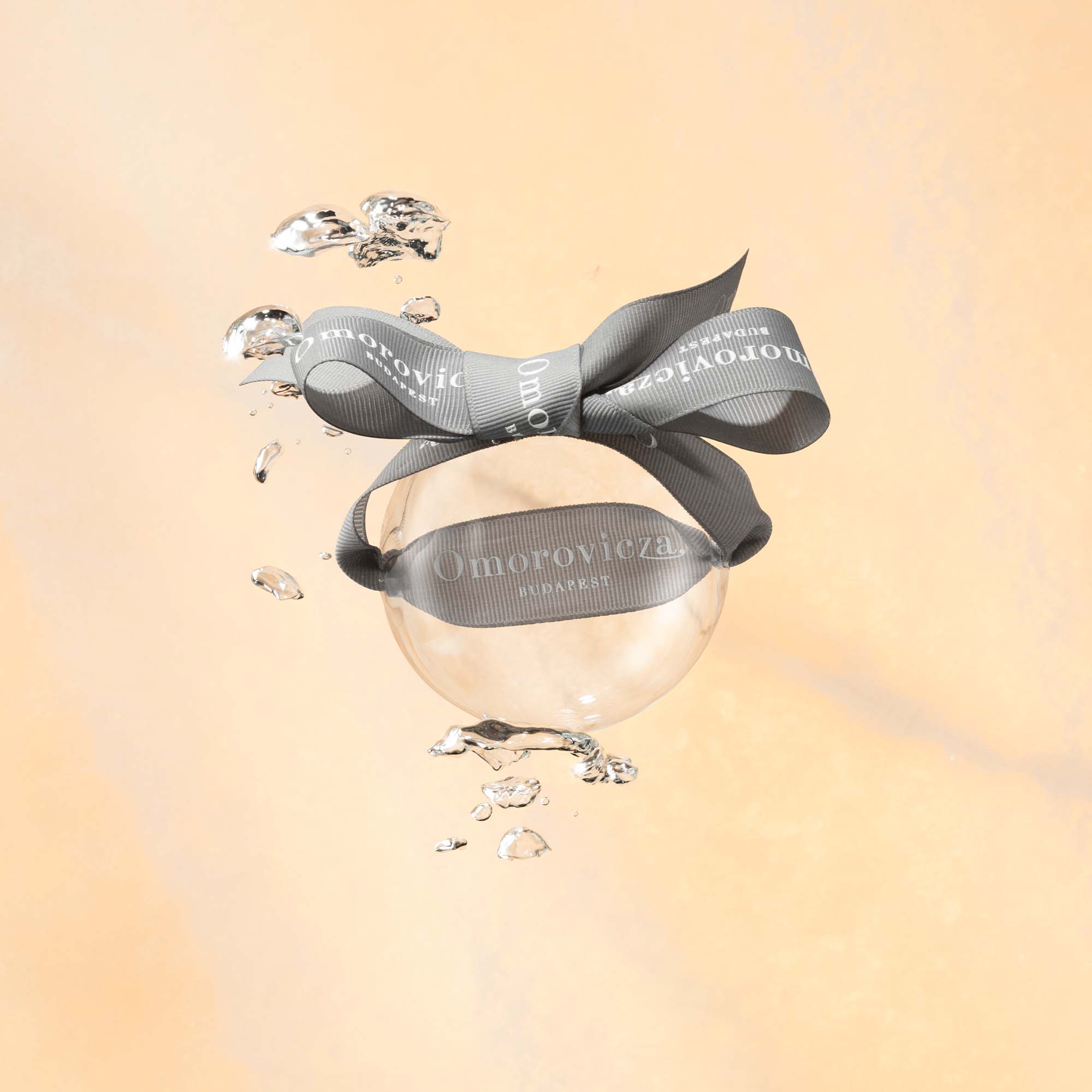 Bauble with ribbon