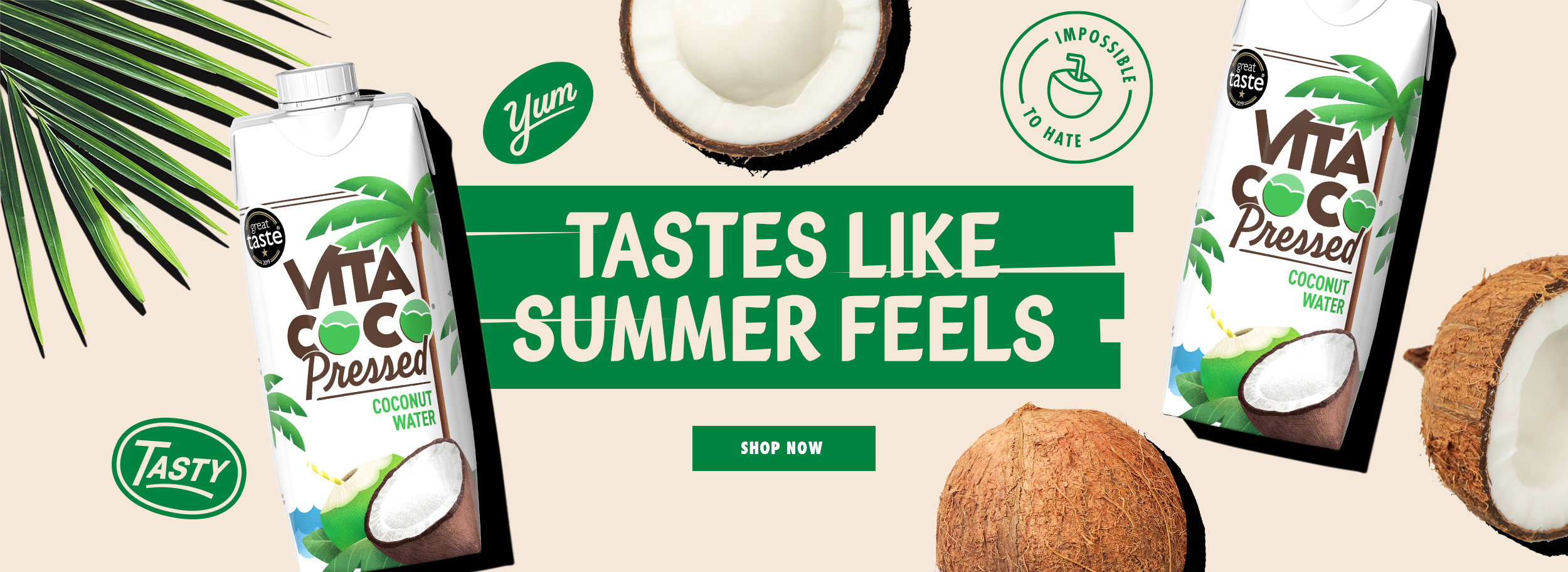 Bank Holidays are thirsty business. Lets make this one Impossible To Hate. Kicking off the celebrations with the chance to win ÂŁ70 credit (to celebrate those 70 years!), and make your coconutty dreams come true!