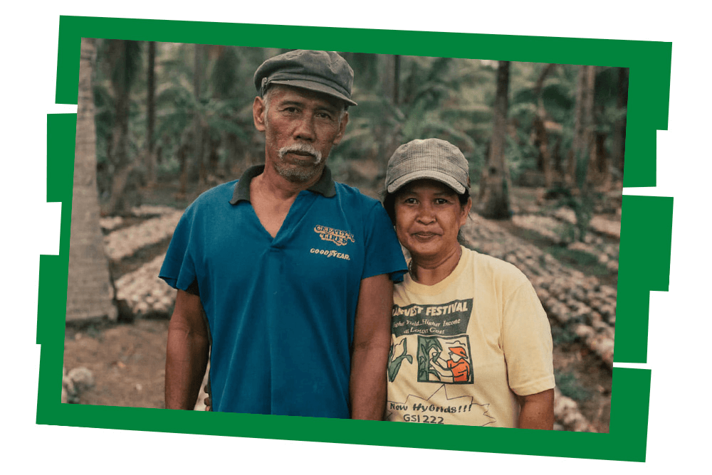 The Baquiano Family owns and operates a model the Sarangani Province of The Philippines. They welcome farmers from the region to learn new intercropping techniques and organic farming methods. Because Vita Coco Project®, the Bacquiano family saw a 12% increase in their annual income.  Their additional income helps pay for their youngest child’s college tuition, livestock, and allows the family to invest more in their farm. Mimi also invested additional income to create a commercial organic herb garden for the local community.