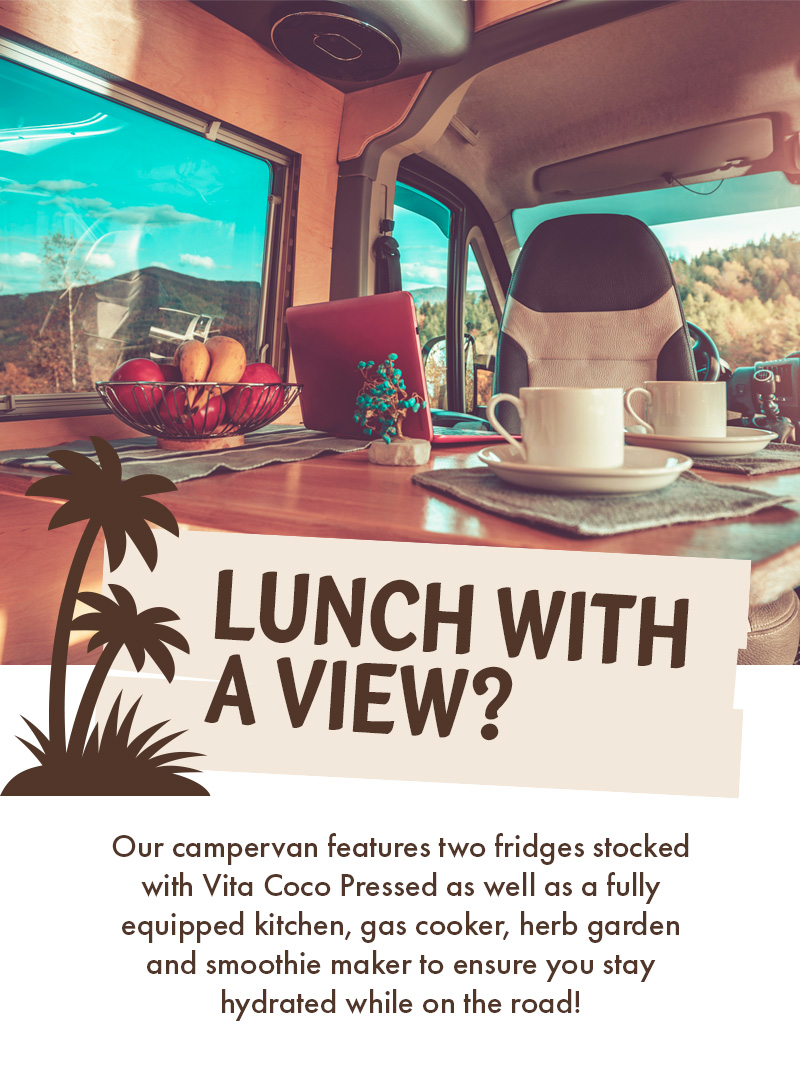 Vita Coco Competition, Win a campervan worth over £50k