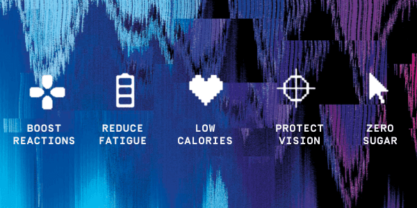 Boost Reactions. Reduce Fatigue. Low Calories. Protect Vision. Zero Sugar.