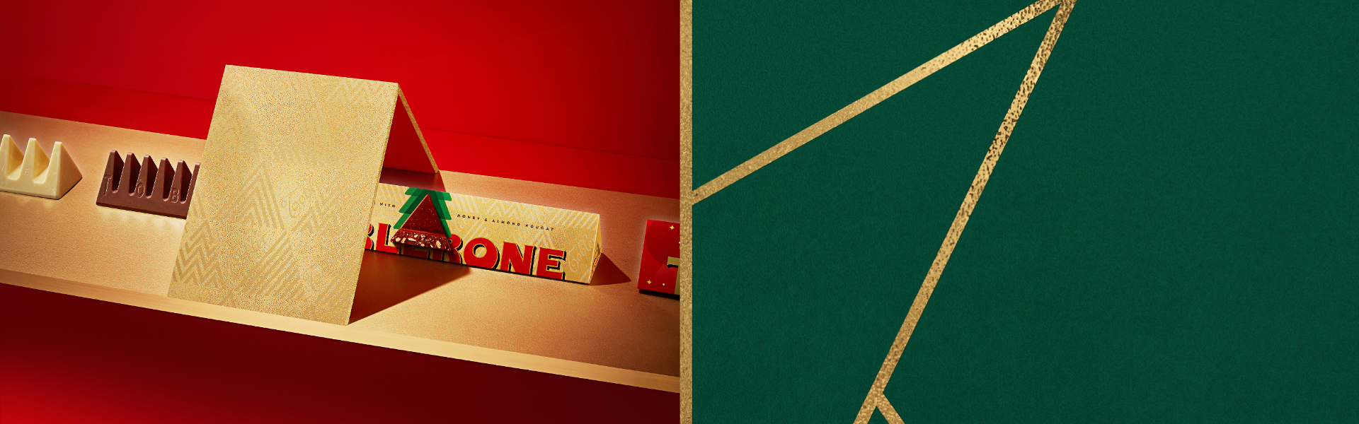 Toblerone Original Christmas Banner