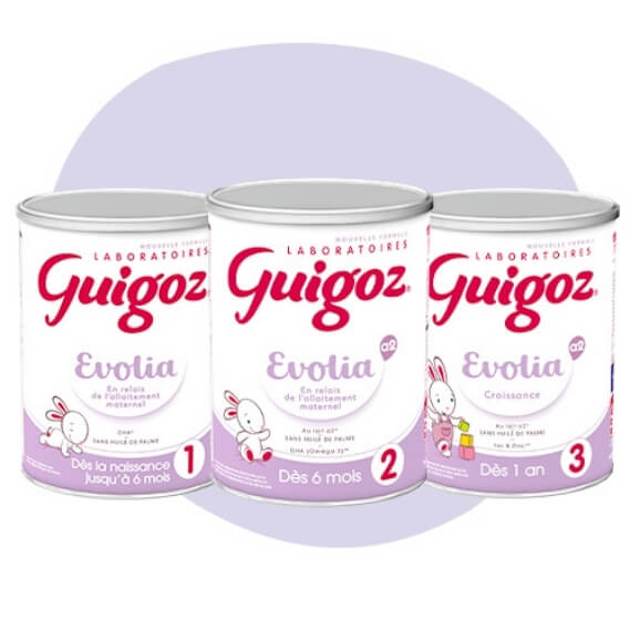 Achetez des produits Guigoz Evolia