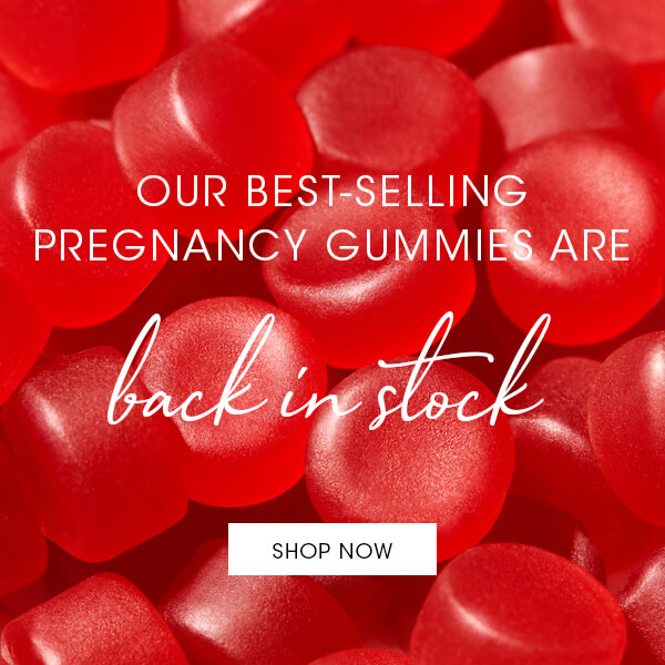 Pregnancy gummies back in stock