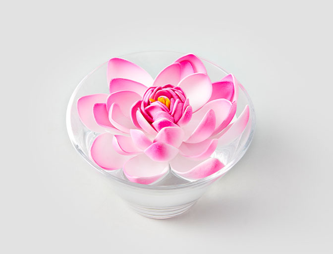 Waterlily in a bowl
