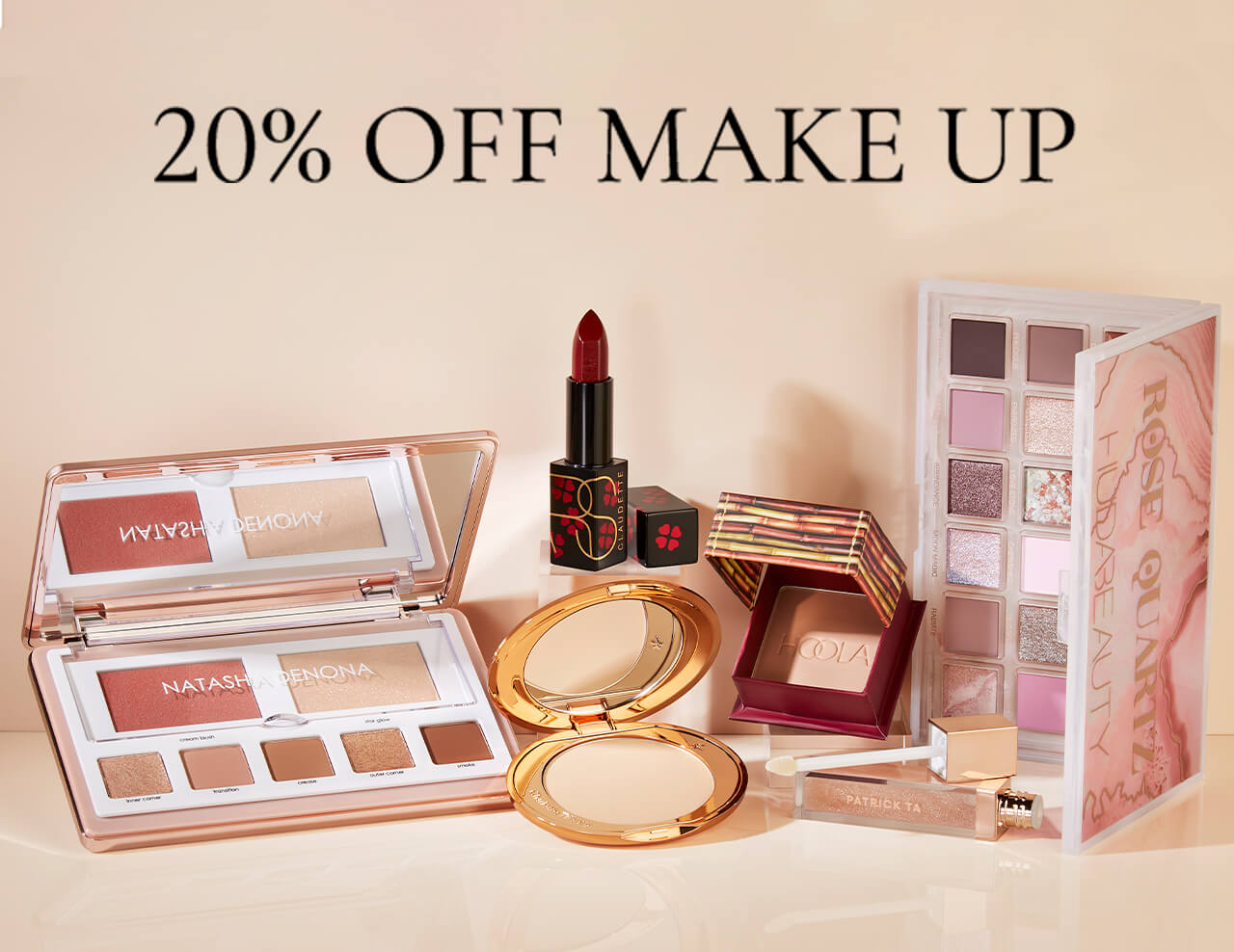 20% OFF MAKE UP