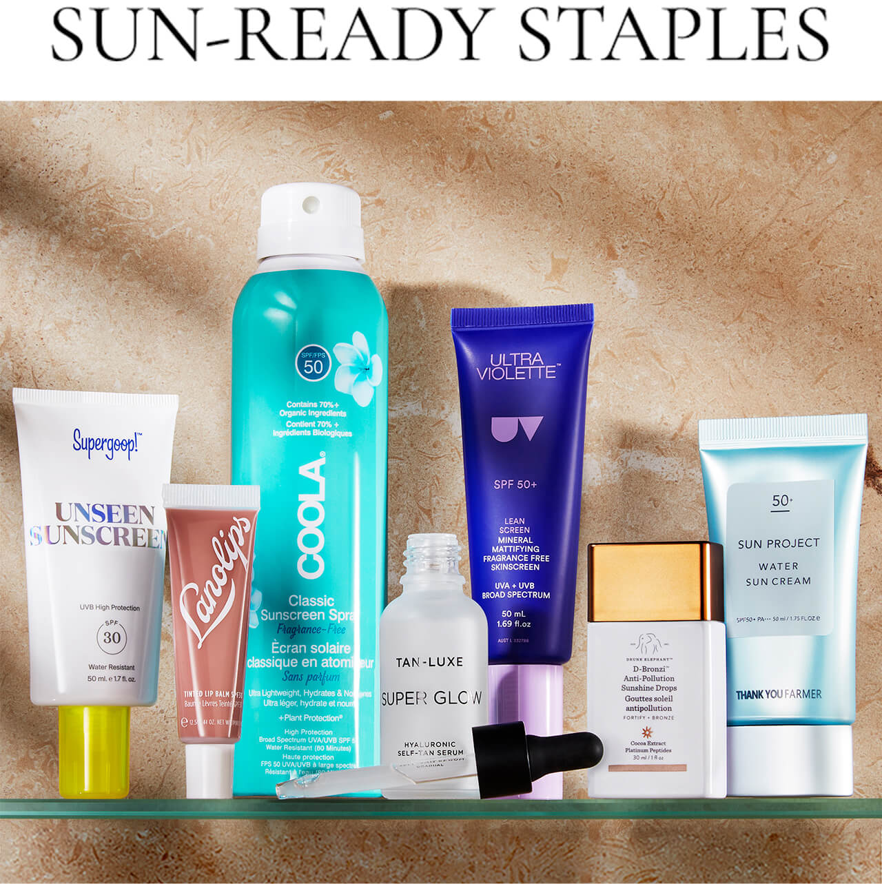 SUN-READY STAPLES