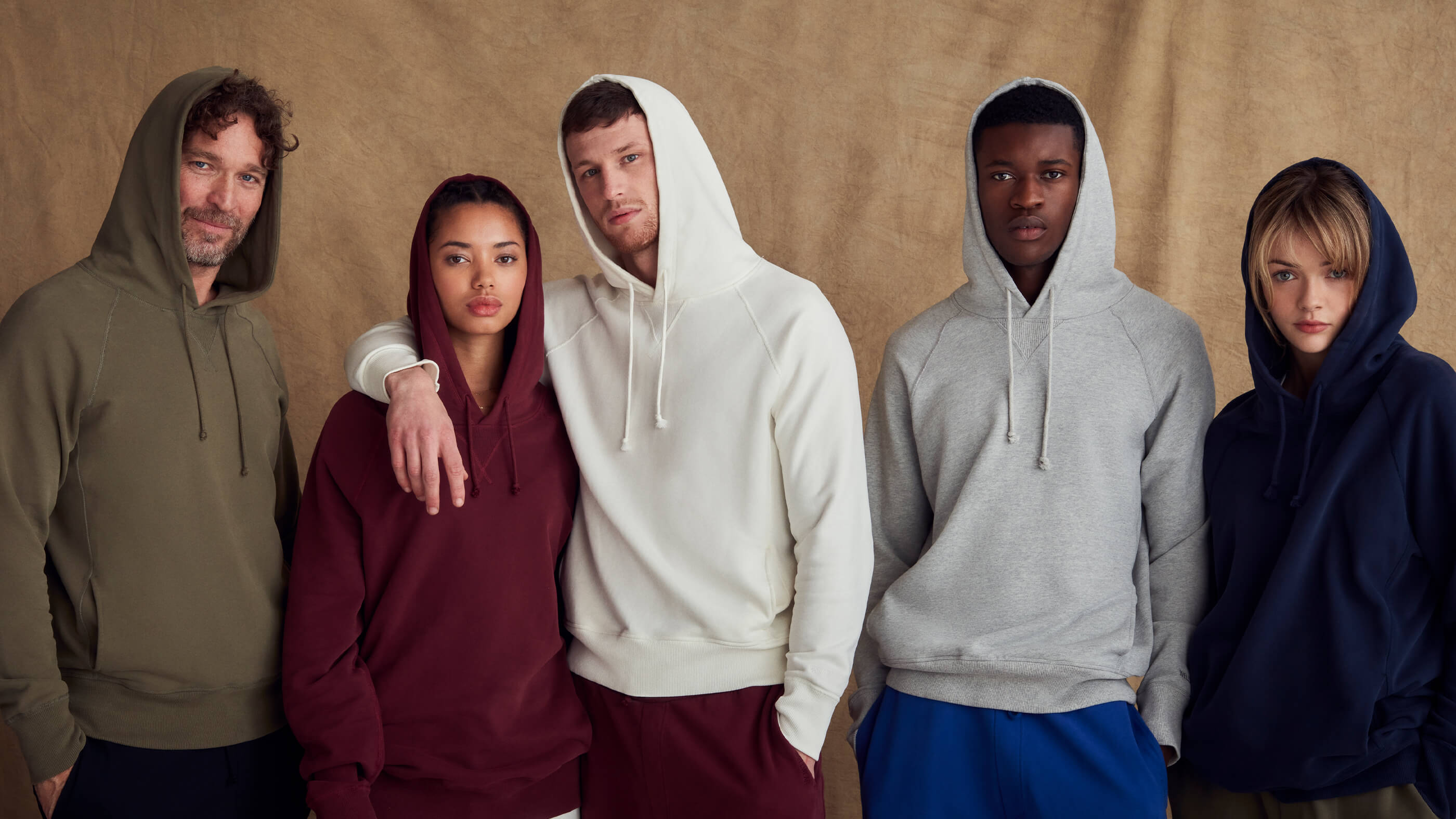 Models wearing ultimate hoodies