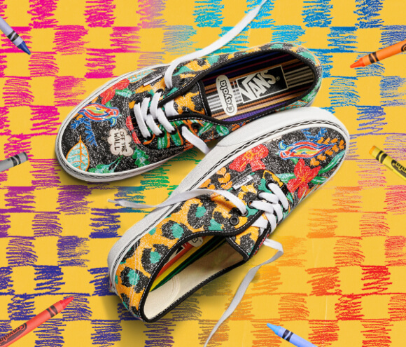 Just landed | Vans x Crayola