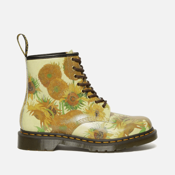 1460 Sunflowers 8-Eye Boots